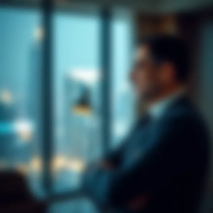 Expert Insights on Real Estate Investments A sophisticated real estate agent discussing investment opportunities.