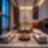 Luxurious interiors of Prive Residence showcasing modern elegance