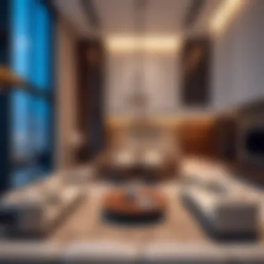 Luxurious interiors of Prive Residence showcasing modern elegance