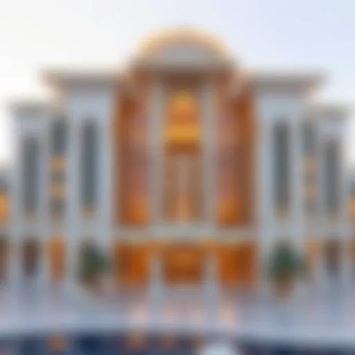 Exquisite architectural design of Qasr Sabah 2