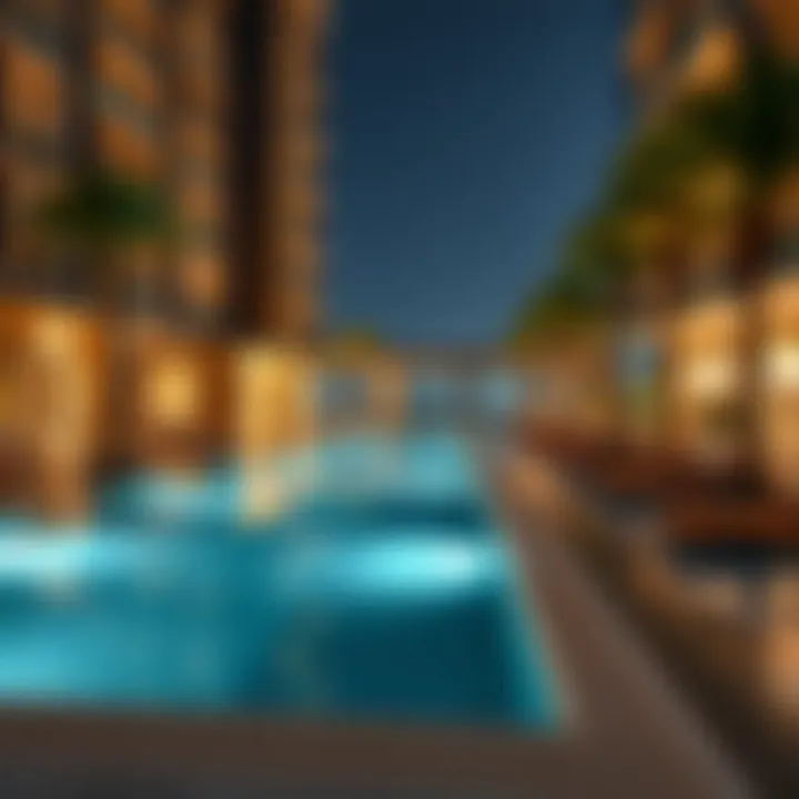 Shafar Tower: Premier Amenities Exclusive amenities at Shafar Tower, including the pool and gym