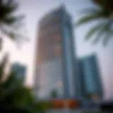 Exterior view of Shafar Tower showcasing its modern architecture