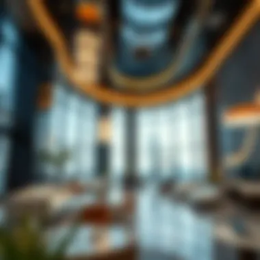 Luxurious interior amenities in SO2 Building