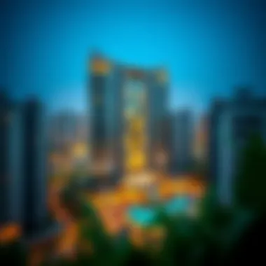 Scenic view of Silicon Oasis surrounding the SO2 Building