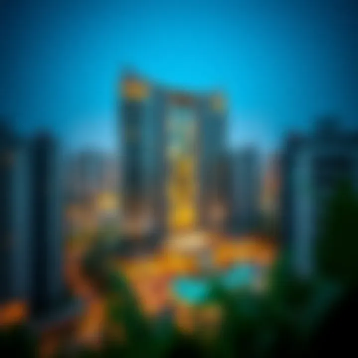 Scenic view of Silicon Oasis surrounding the SO2 Building