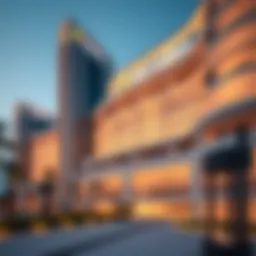 Sleek architectural design of SO2 Building