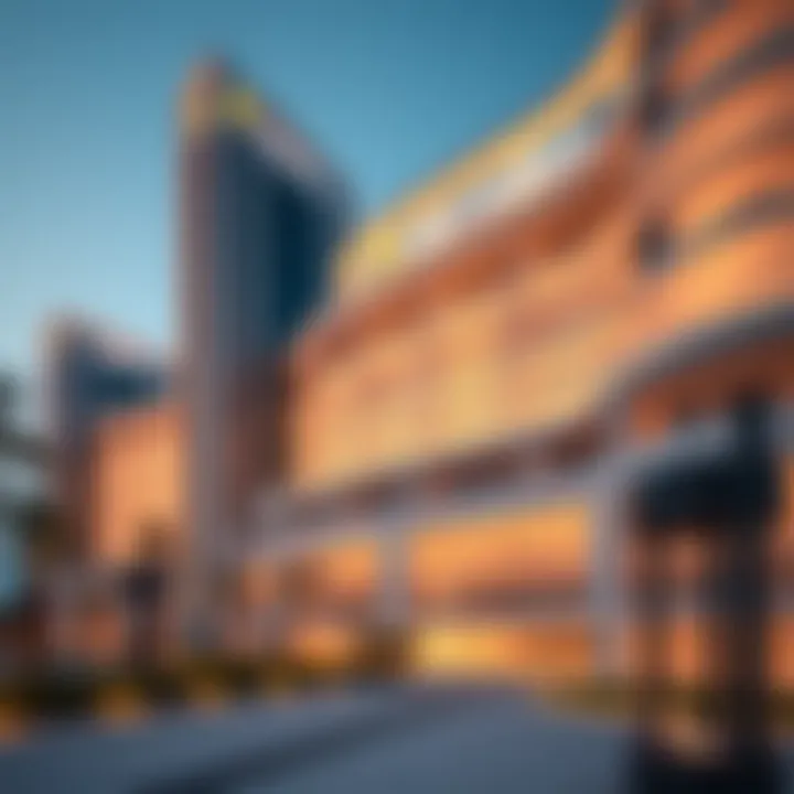 Sleek architectural design of SO2 Building