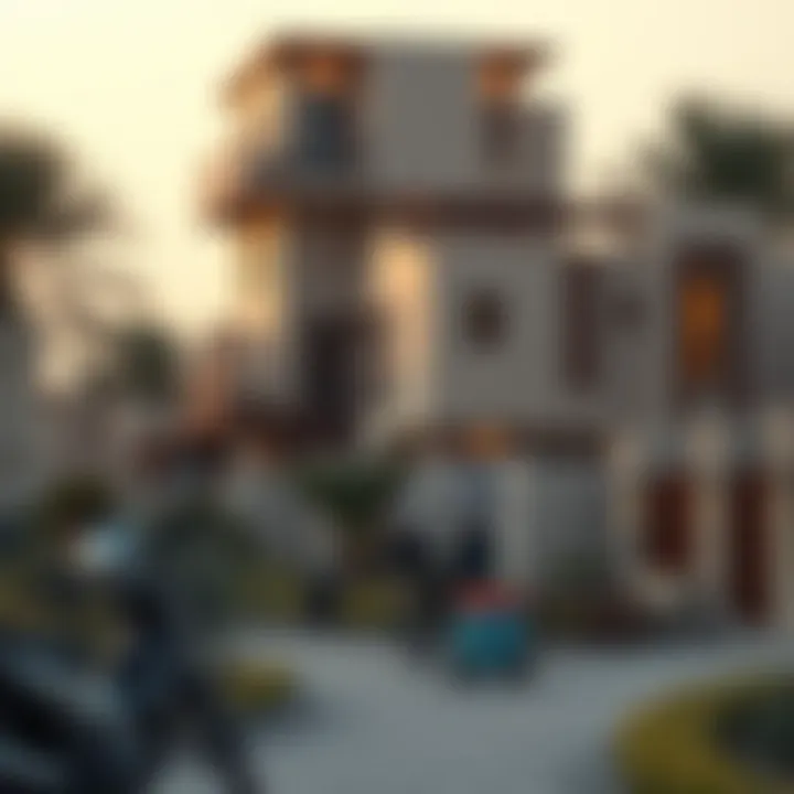 Serene neighborhood surrounding Sobha Ras Al Khor