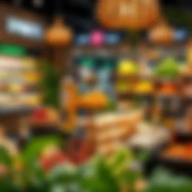 An array of premium gourmet products available at Spinneys Bur Dubai