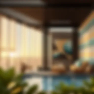 Luxurious community amenities in Studio Al Nahda