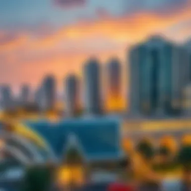 Real Estate Investment Opportunities in Dubai Investment opportunity graphic depicting growth trends in real estate