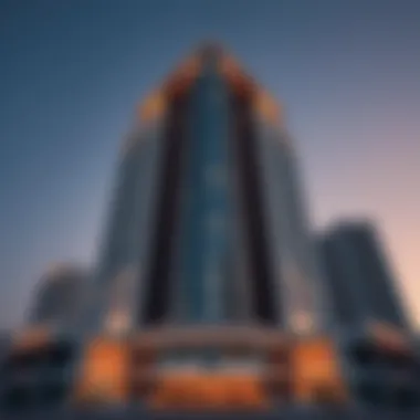 Architectural marvel of the Alamir Building showcasing its façade