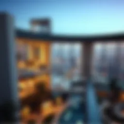 Luxurious corner residence with panoramic views