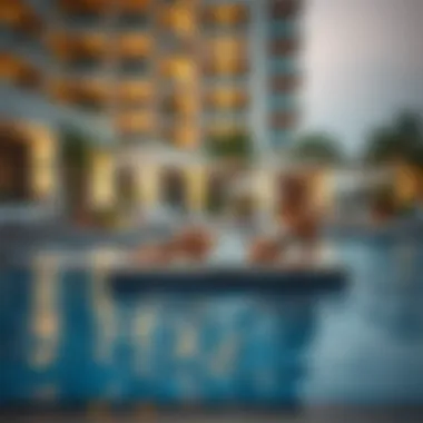 Relax in the Serenity of an Elegant Poolside Serene Poolside Ambiance