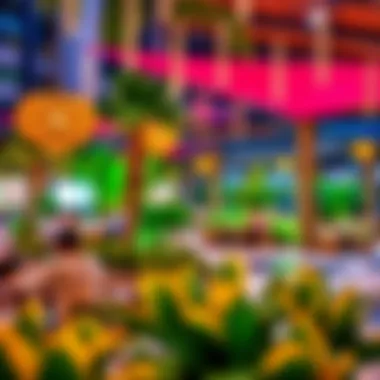 Vibrant Community Amenities Vibrant lifestyle amenities in Downtown Dubai's community spaces