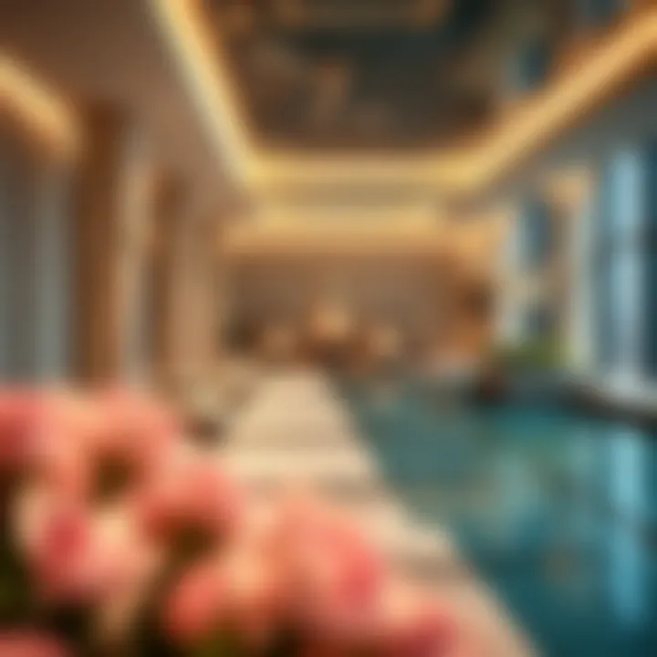 Wellness and leisure amenities at the Taj Hotel