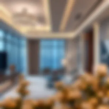 Sophisticated Interiors: The Essence of Lynx Tower Living Modern interior design showcasing Lynx Tower's living spaces