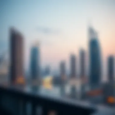 Glistening skyline view featuring Seven Palm Dubai