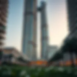 Stunning view of Ubora Tower 2's architectural design