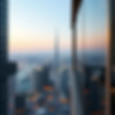 Stunning Skyline Views from Ubora Tower 2 Panoramic skyline from Ubora Tower 2's vantage point