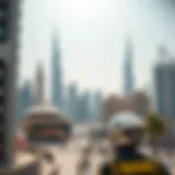 Stunning skyline of Dubai showcasing luxury architecture