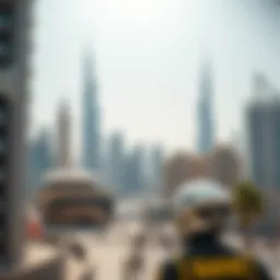 Stunning skyline of Dubai showcasing luxury architecture