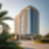 Stunning exterior view of Views 1 showcasing its modern architectural design