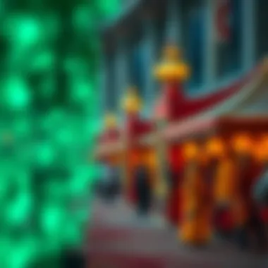 Vibrant cultural festival in Warsan Four highlighting diverse traditions