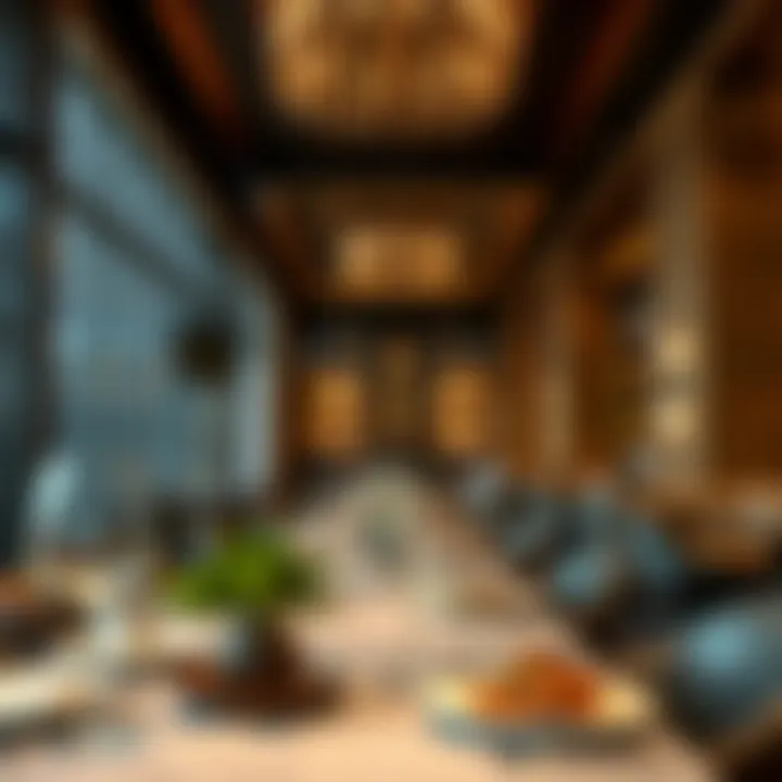 Upscale dining experience in Warsan Four with exquisite culinary offerings