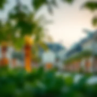 Luxurious residential properties set amidst the scenic beauty of the Gardens of Jebel Ali