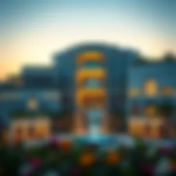 Stunning view of Golf Gate 2 architecture