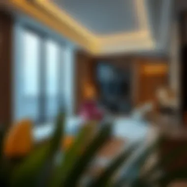 Elegant interiors featuring high-end finishes and contemporary decor