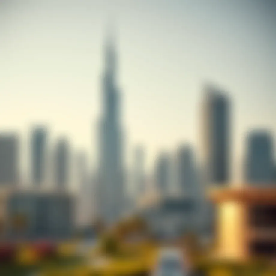 Stunning skyline of Hamilton Dubai showcasing luxury architecture