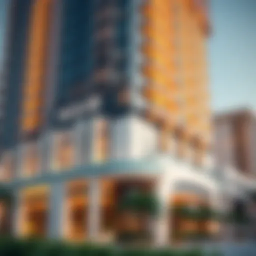 Exterior view of Hoor 18 showcasing its luxurious design