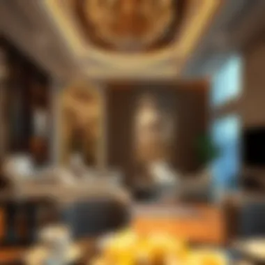 Luxurious interior of a Kenturah Reserve residence