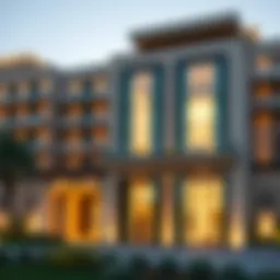 Stunning architectural design of Keturah Meydan showcasing luxury living in Dubai
