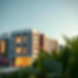 Stunning architectural view of Keturah Residences showcasing modern design