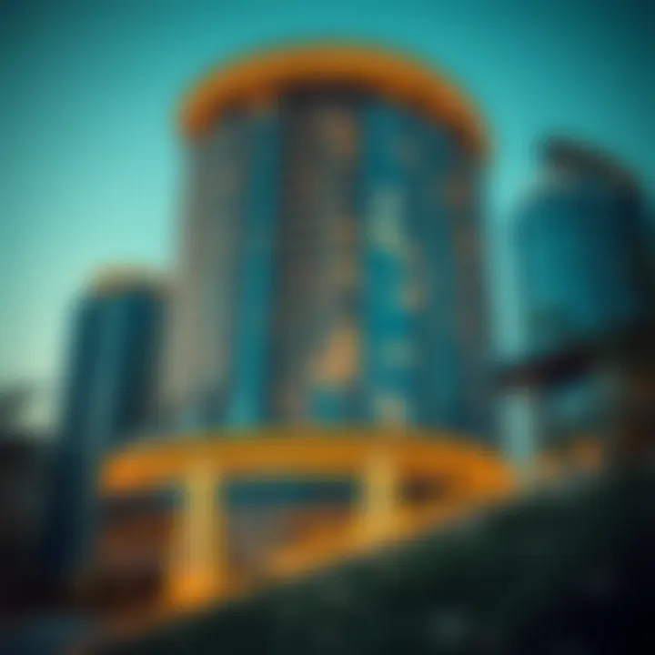 Architectural Elegance of Lake Point Tower Stunning exterior view of Lake Point Tower showcasing its unique architectural design