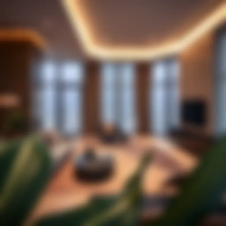 Sophisticated Residential Living at Lake Point Tower Stylish residential unit featuring modern architecture and elegant decor