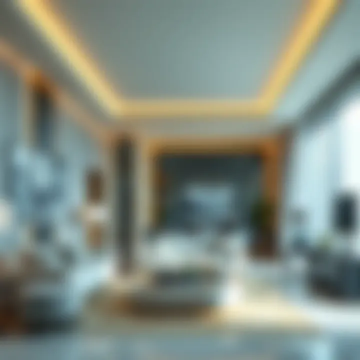 Interior of a Lavish Residence Luxurious interior of a high-end apartment in Golden Mile