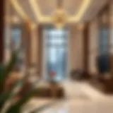 Luxurious interior design of a Manazil Al Barsha 02 apartment