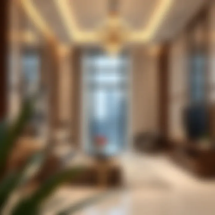 Luxurious interior design of a Manazil Al Barsha 02 apartment