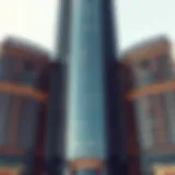 Breathtaking view of Manazil Tower 4's architectural design