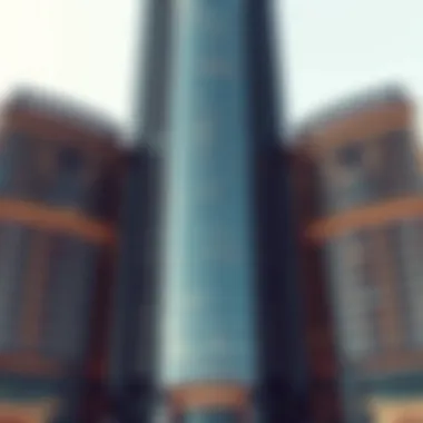 Breathtaking view of Manazil Tower 4's architectural design