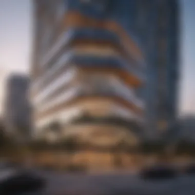 Marina Square Building: A Visual Masterpiece Stunning exterior view of the Marina Square Building