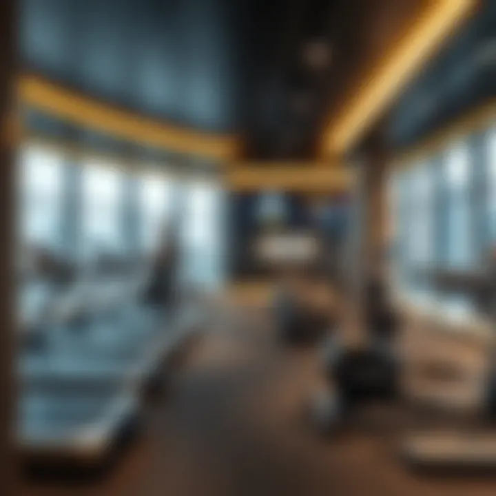 Exceptional Amenities at Mesk Midtown State-of-the-art fitness center with modern equipment and serene ambiance