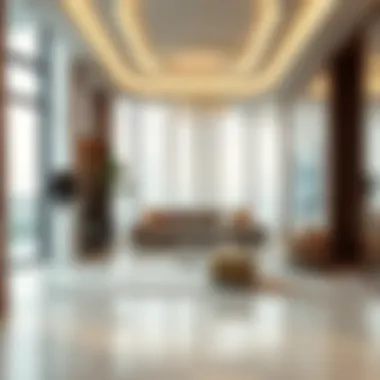 Elegant Interior of a Luxury Apartment Elegant interior of a luxury apartment in Dubai