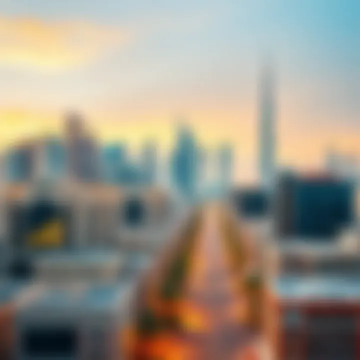 Dubai's Architectural Marvels Skyline view of Dubai's vibrant neighborhoods