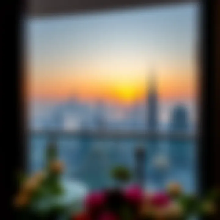 Stunning Skyline View Stunning skyline view from a city stay grand hotel apartment balcony