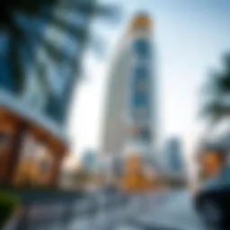 Stunning exterior view of the Noora Building showcasing its modern architecture